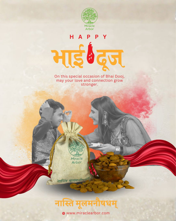 Miracle Arbor Bhai Dooj festive ad creative