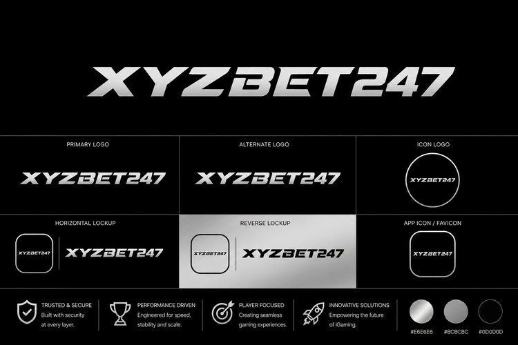 Brand identity presentation board 1